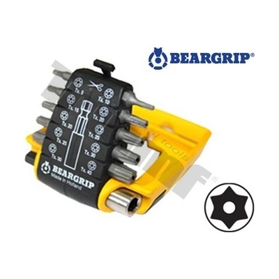 Sada bitov Torx + magnetický držiak"ClipPac" 11 - dielna Triumf