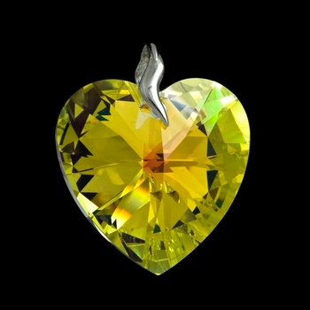 iŠperky Strieborný prívesok srdiečko Swarovski ID|106971