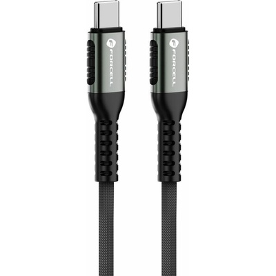 Forcell C260 Cafule USB-C/USB-C QC4.0 PD 5A 100W 1,2m černý