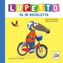 Lupetto va in bicicletta. Amico lupo