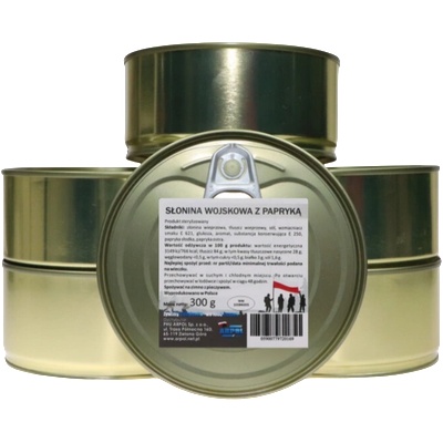 Arpol Арпол Военна сланина с червен пипер, 300г (konzerva11)