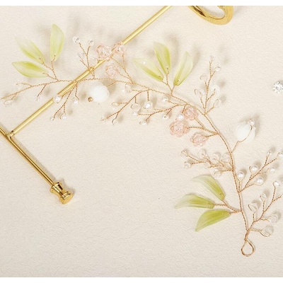 Naishide Jewelry Ozdoba do vlasů s květy a lístky