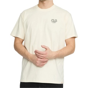 Revolution Мъжка тениска Revolution Application T-Shirt Off T-shirt - Offwhite (216-8831-0113)