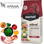 OWNAT Classic Complete - Натурална суха храна, с прясно пилешко месо за пораснали кучета от всички породи - 4 кг, Испания - 109030