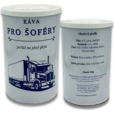 Haniell Dárková káva Pro šoféry 125 g