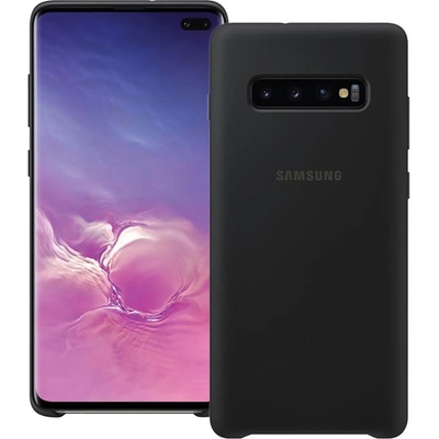 Samsung Оригинален гръб Silicone Back cover за Samsung Galaxy S10 Plus - Черен