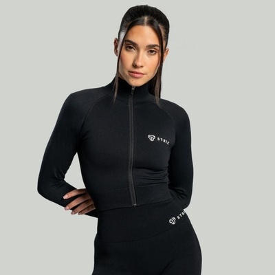 STRIX Dámský top Cropped Seamless Black – Sleviste.cz
