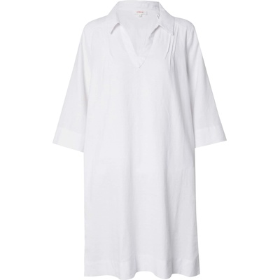 s.Oliver Рокля тип риза бяло, размер 40