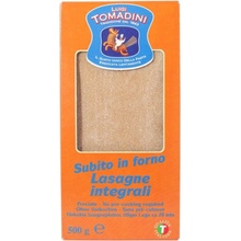 Tomadini Celozrnné durum lasagne 0,5 kg