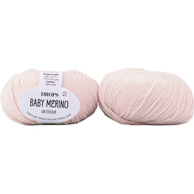 Drops Baby Merino 44 pudrová