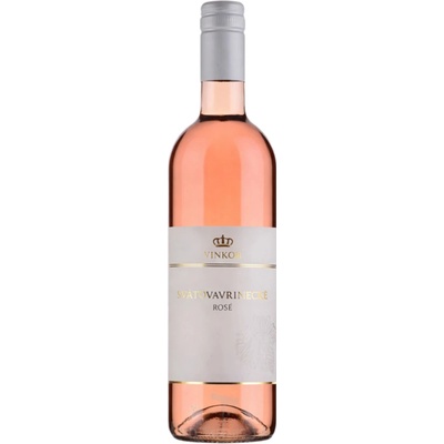 Vinkor Svätovavrinecké rosé 2023 11% 0,75 l (čistá fľaša)