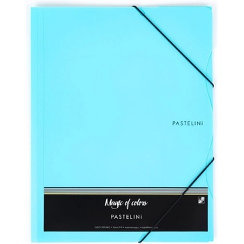 Папка PP с ластик A4 Karton Pastelini Светлосин (A4)