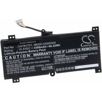 VHBW Батерия за Asus GL504GV / G515GV / G715GV / GL764GW, 4300 mAh (888202148)