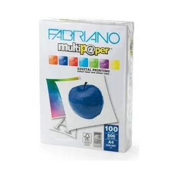 Fabriano Копирна хартия Fabriano Multipaper, A4, 297 x 210 мм, 100 g/m2, Гланцирана, 500 листа, 1505100165