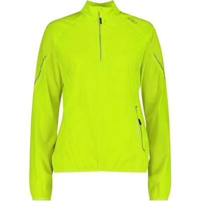 CMP Дамско ветрозащитно яке за колоездене CMP Women's Jacket Reflective Cycling jacket - Yellow Fluo - размер 40 (EU) (151-0843-0414)