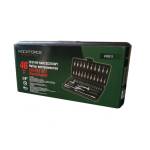 ROCKFORCE Гедоре RockForce, 1/4 шестостенен и к-т 46 части