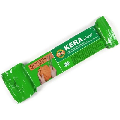 Koh-i-noor modelovacia hmota KERAPLAST hnedá - terracota 300g