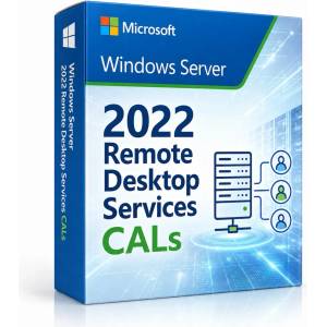 Microsoft Windows Remote Desktop Services CAL 2022 RDS Device CAL, многоезичен лиценз, OEM OEI, 1 устройство