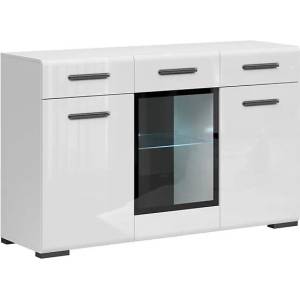 Black Red White Шкаф Assen KOM1W2D2S/9/15