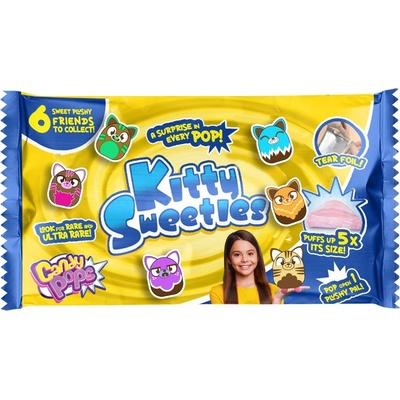 Candypops Плюшен приятел изненада Candypops - Kitty Sweeties, асортимент (2408003)