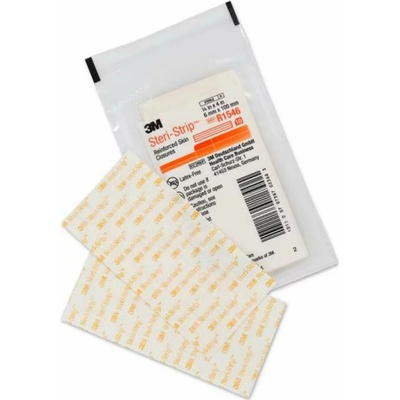 STERI-STRIP 6 x 100 mm zpevněné 50 x 10 stehů