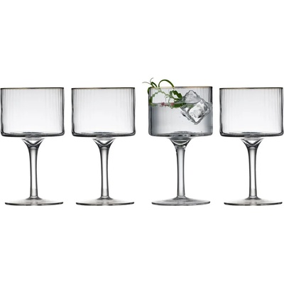 Lyngby Glas Чаша за джин и тоник PALERMO GOLD , комплект 4 бр. , 320 мл, Lyngby Glas (LYG23714)