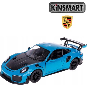 Kinsmart Porsche 911 GT2 RS modré 1:36