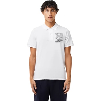 Image 1 of Lacoste Блуза с яка Lacoste Men's Short-Sleeve Polo Shirt - White
