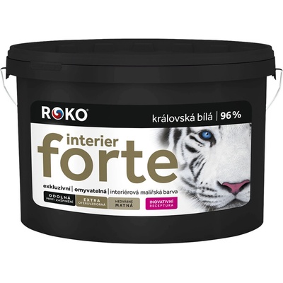 Roko Interier forte bílá 40 kg 12 ks