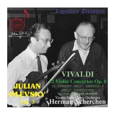 Antonio Vivaldi: 12 Violin Concertos Op.8 'Il Cimento Dell'Armonia E Dell'Invenzione" 2 CD – Zbozi.Blesk.cz