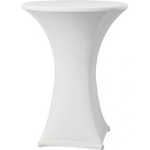 Gastrofans Elastický potah na koktejlové stoly 85 cm výška 115 cm bílá