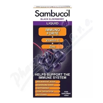 Sambucol Immuno Forte + vitamin C + Zinok 30 tabliet