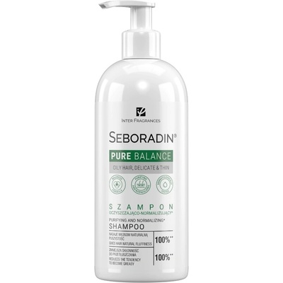 SEBORADIN Pure Balance čistiaci a normalizujúci šampón 400 ml