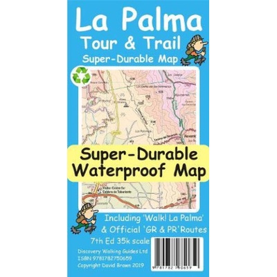 La Palma Tour & Trail Super-Durable Map