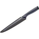 Tefal Кухненски нож Tefal K1221205, 20 см, неръждаема стомана, титаниево покритие, черен (K1221205)