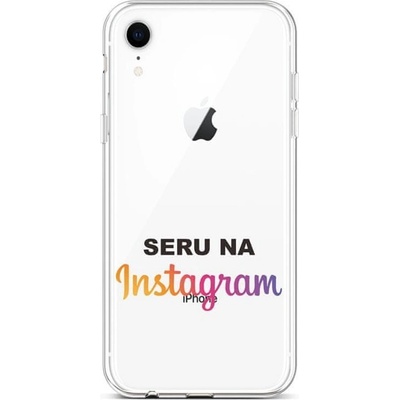 TopQ iPhone XR silikón Instagram