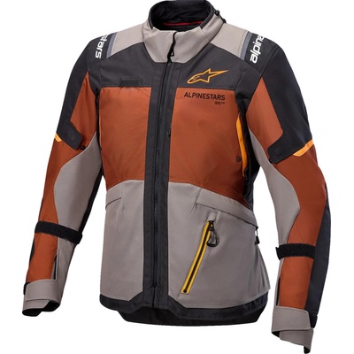 ANDES V4 DRYSTAR, ALPINESTARS krémová/světle hnědá/černá/oranžová fluo – Hledejceny.cz