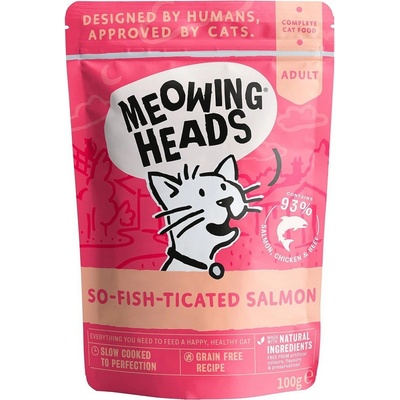 Meowing Heads So-fish-ticated Salmon 100 g