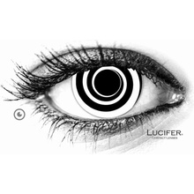 Lucifer Crazy šošovky - nedioptrické - BLACK SPIRAL 2 šošovky