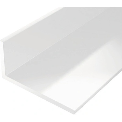 Alberts L profil PVC biely 30x20x3 mm 1 m
