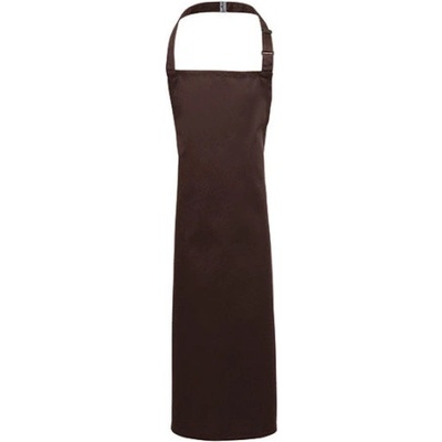Premier Workwear Dětská zástěra dlouhá PR149 Brown Pantone 476 43x53cm