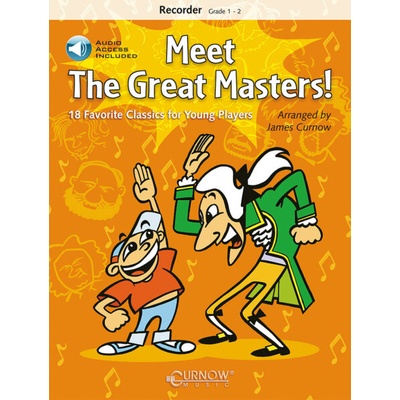 Meet The Great Masters - skladby pro zobcovou flétnu