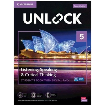 Unlock Level 5 Listening, Speaking and Critical Thinking Student´s Book with Digital Pack 3rd edition