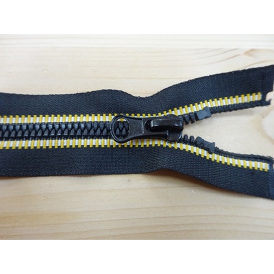 Zips ozdobný 75 cm deliteľný