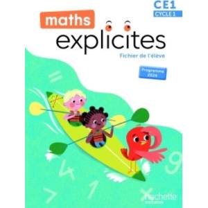 Maths Explicites CE1 - Fichier élève - Edition 2025 (2025)