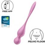 Satisfyer Love Birds 1 розови, умни вибриращи вагинални топчета (P24808)