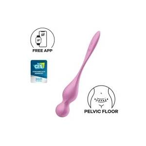 Satisfyer Love Birds 1 розови, умни вибриращи вагинални топчета (P24808)