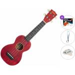 Mahalo ML1CR Standard SET Cherry Red Сопрано укулеле (ML1CR-STANDARD-SET)