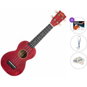 Mahalo ML1CR Standard SET Cherry Red Сопрано укулеле (ML1CR-STANDARD-SET)
