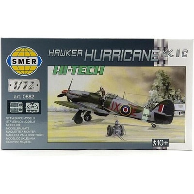 Směr Model Hawker Hurricane MK.II HI TECH 16 9x13 6cm v krabici 25x14 5x4 1:72